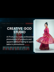 Creative God Studio – Create Professional Product Photos with AI (No Photoshoot Needed)