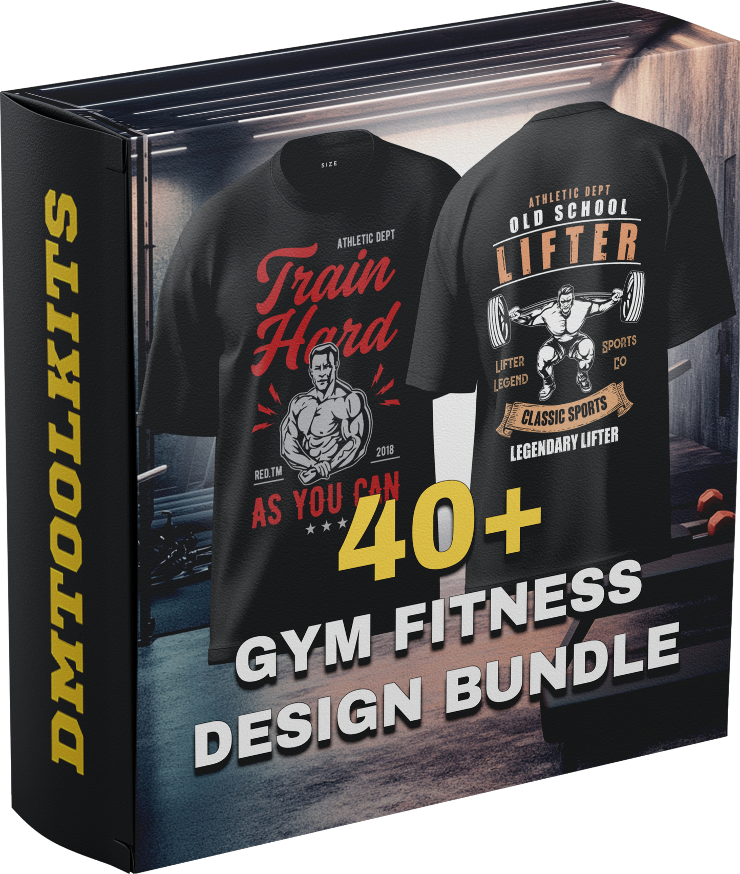 40+ GYM FITNESS design BUNDLE
