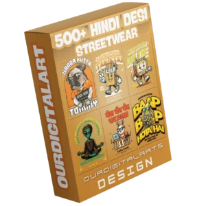 500+ Hindi Streetwear T-Shirt Designs